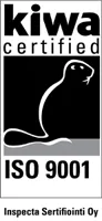Kiwa ISO 9001 sertifikaatti